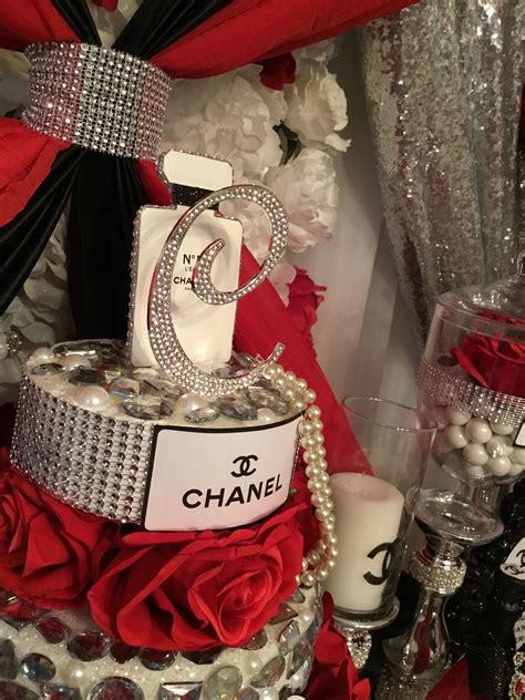 coco Chanel themed party decorations